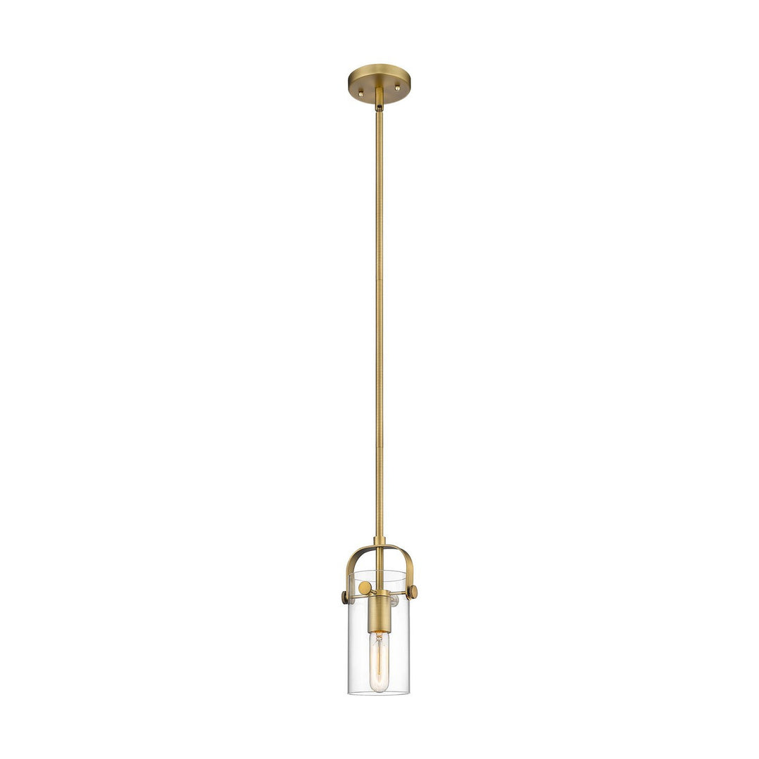 Innovations Downtown Urban 423-1S-BB-G423-7CL Pendant Light - Brushed Brass