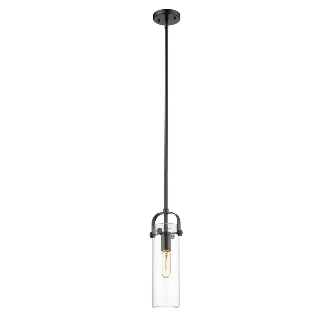 Innovations Downtown Urban 423-1S-BK-G423-12CL Pendant Light - Matte Black