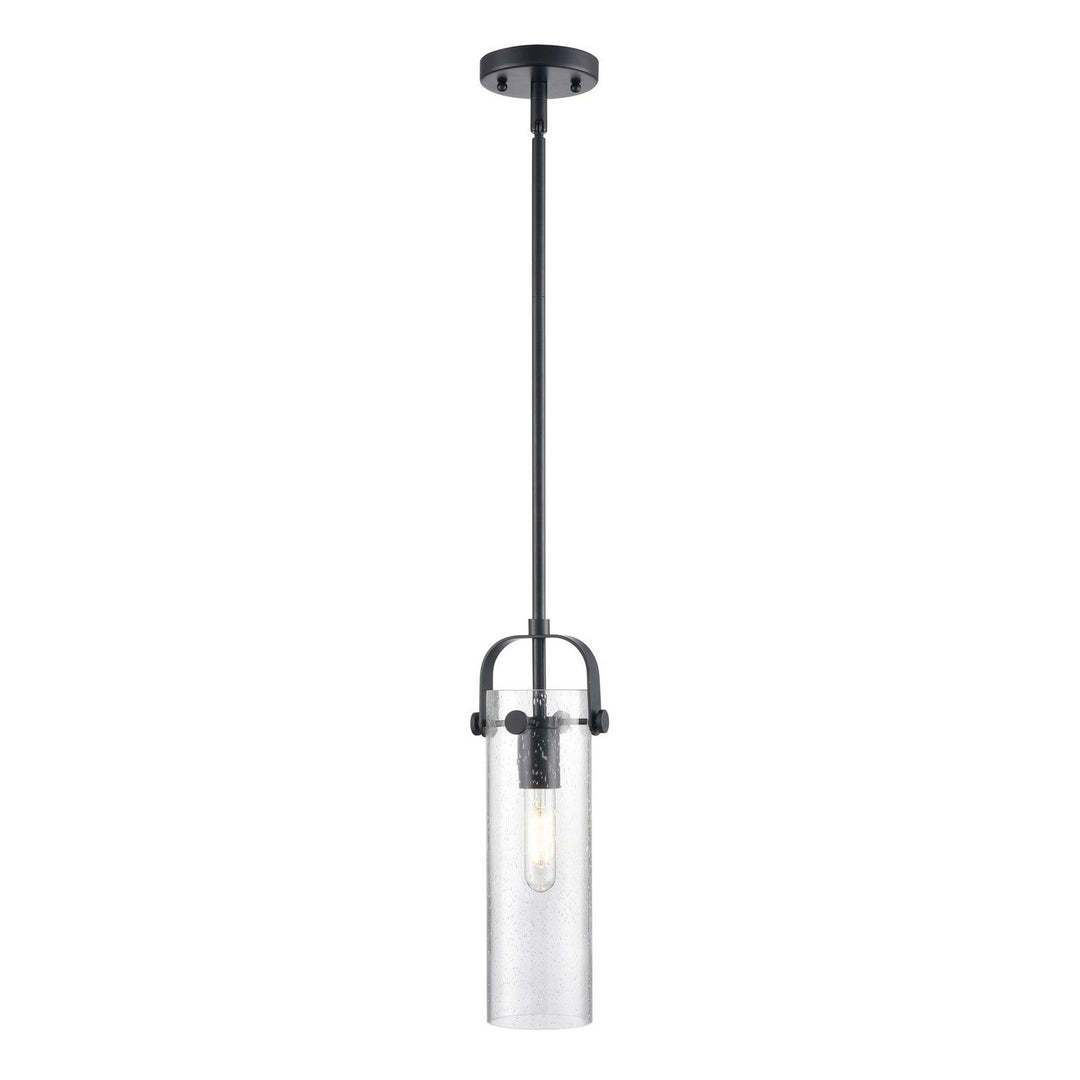 Innovations Downtown Urban 423-1S-BK-G423-12SDY Pendant Light - Matte Black