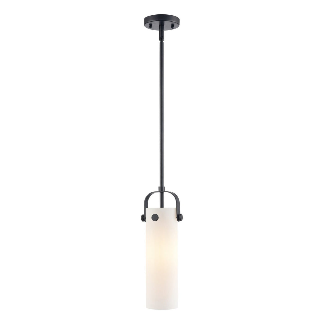 Innovations Downtown Urban 423-1S-BK-G423-12WH Pendant Light - Matte Black