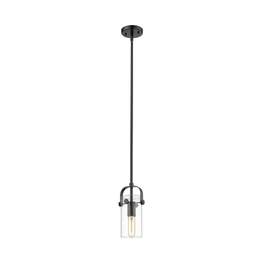 Innovations Downtown Urban 423-1S-BK-G423-7CL Pendant Light - Matte Black