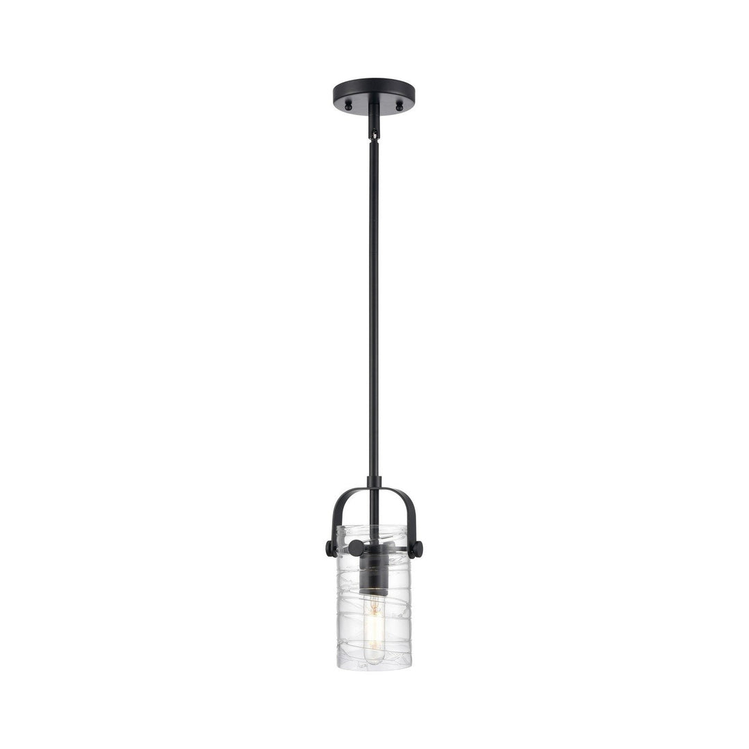 Innovations Downtown Urban 423-1S-BK-G423-7DE Pendant Light - Matte Black