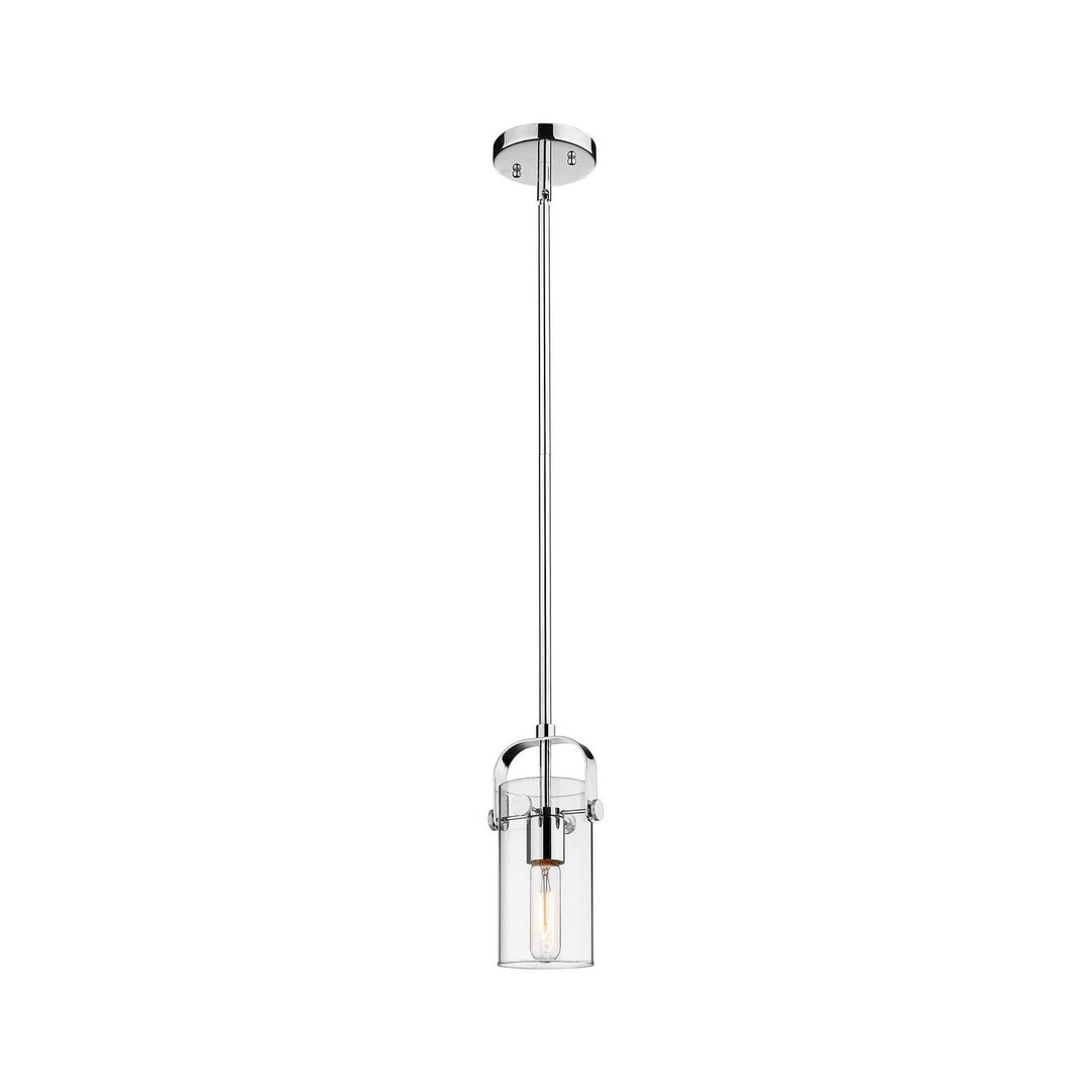 Innovations Downtown Urban 423-1S-PC-G423-7CL Pendant Light - Polished Chrome