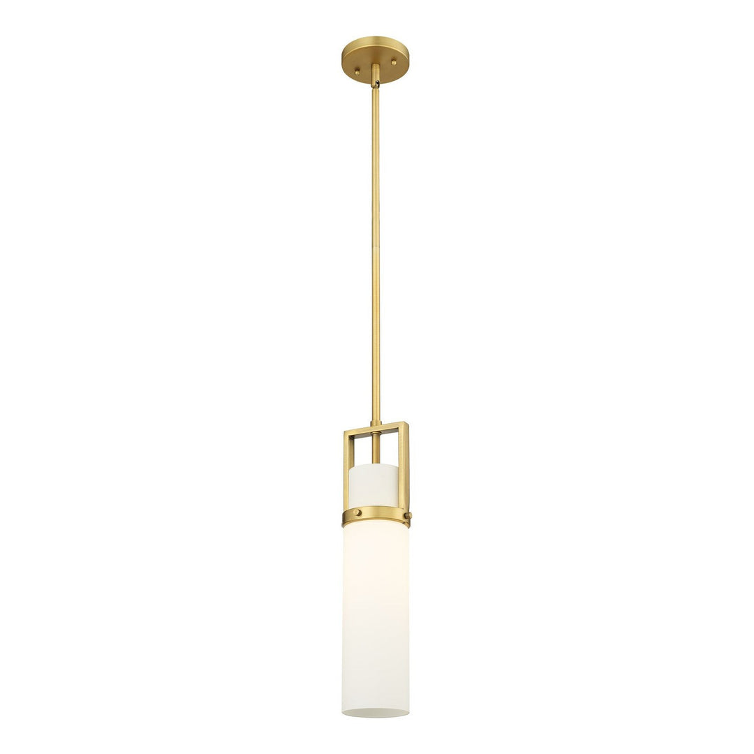 Innovations Downtown Urban 426-1S-BB-G426-15WH Pendant Light - Brushed Brass