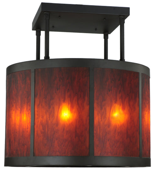 Meyda Tiffany Cilindro 133449 Ceiling Light - Custom,Oil Rubbed Bronze