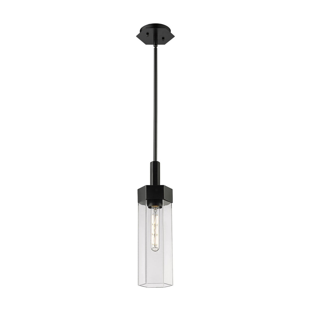 Innovations Downtown Urban 427-1S-BK-G427-14CL Pendant Light - Matte Black