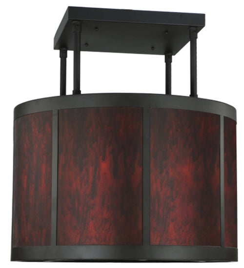 Meyda Tiffany Cilindro 133449 Ceiling Light - Custom,Oil Rubbed Bronze