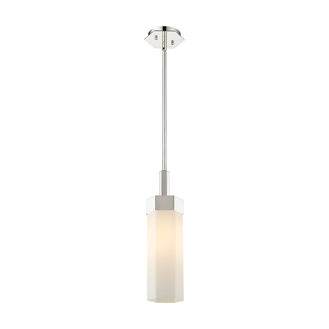 Innovations Downtown Urban 427-1S-PN-G427-14WH Pendant Light - Polished Nickel