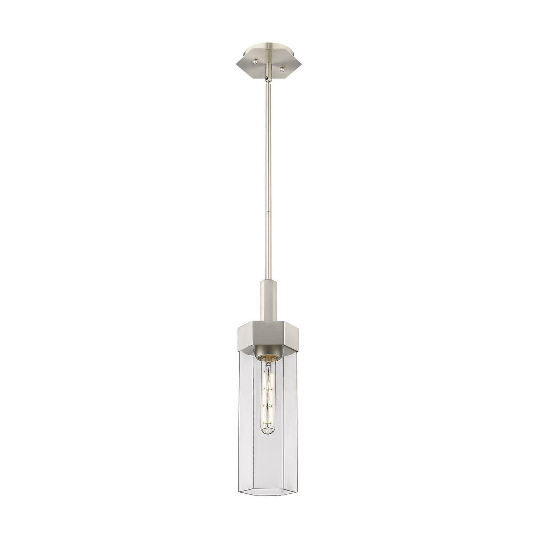 Innovations Downtown Urban 427-1S-SN-G427-14CL Pendant Light - Satin Nickel