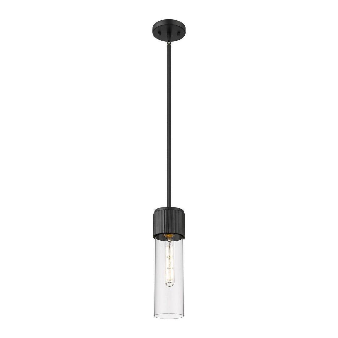 Innovations Downtown Urban 428-1S-BK-G428-12CL Pendant Light - Matte Black