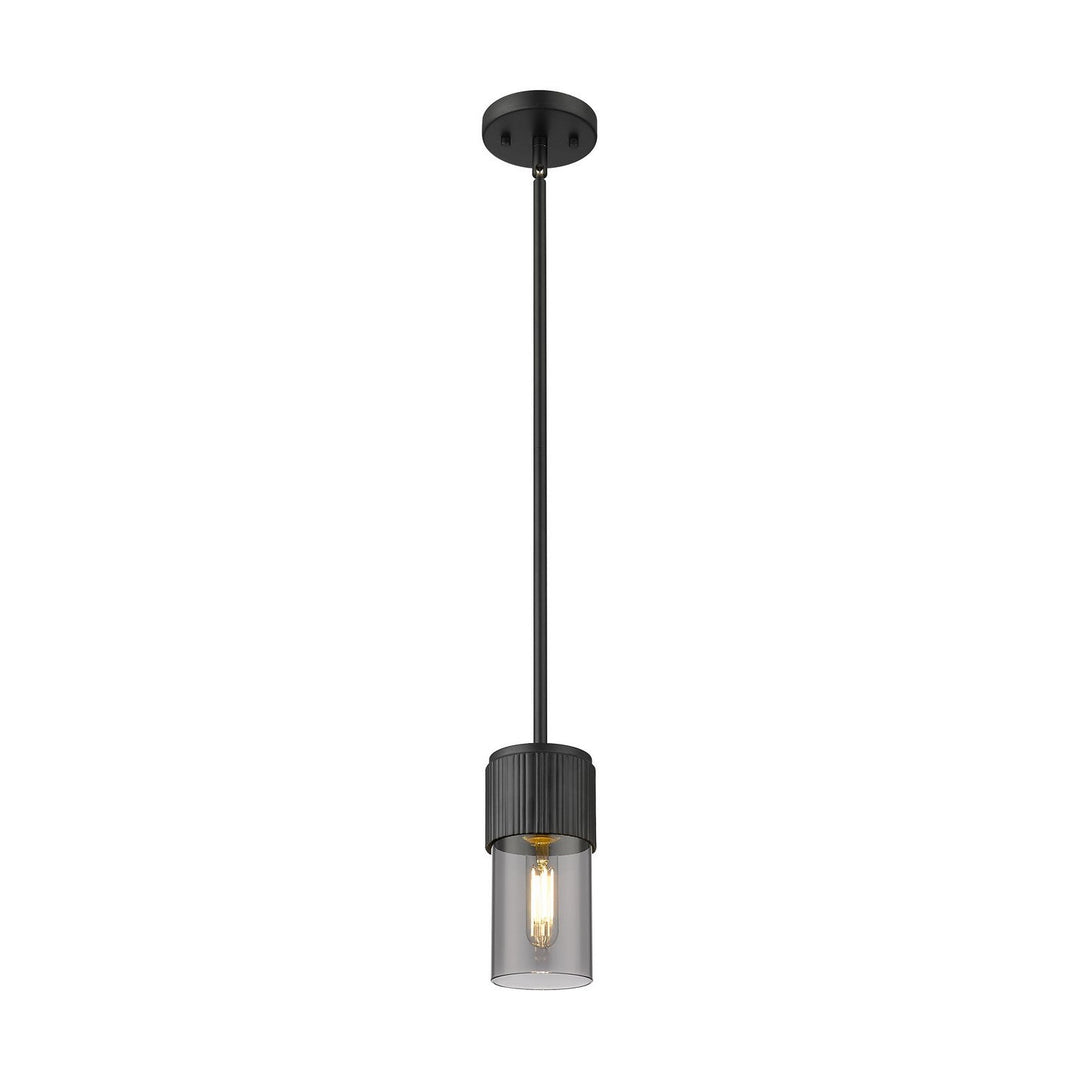 Innovations Downtown Urban 428-1S-BK-G428-7SM Pendant Light - Matte Black