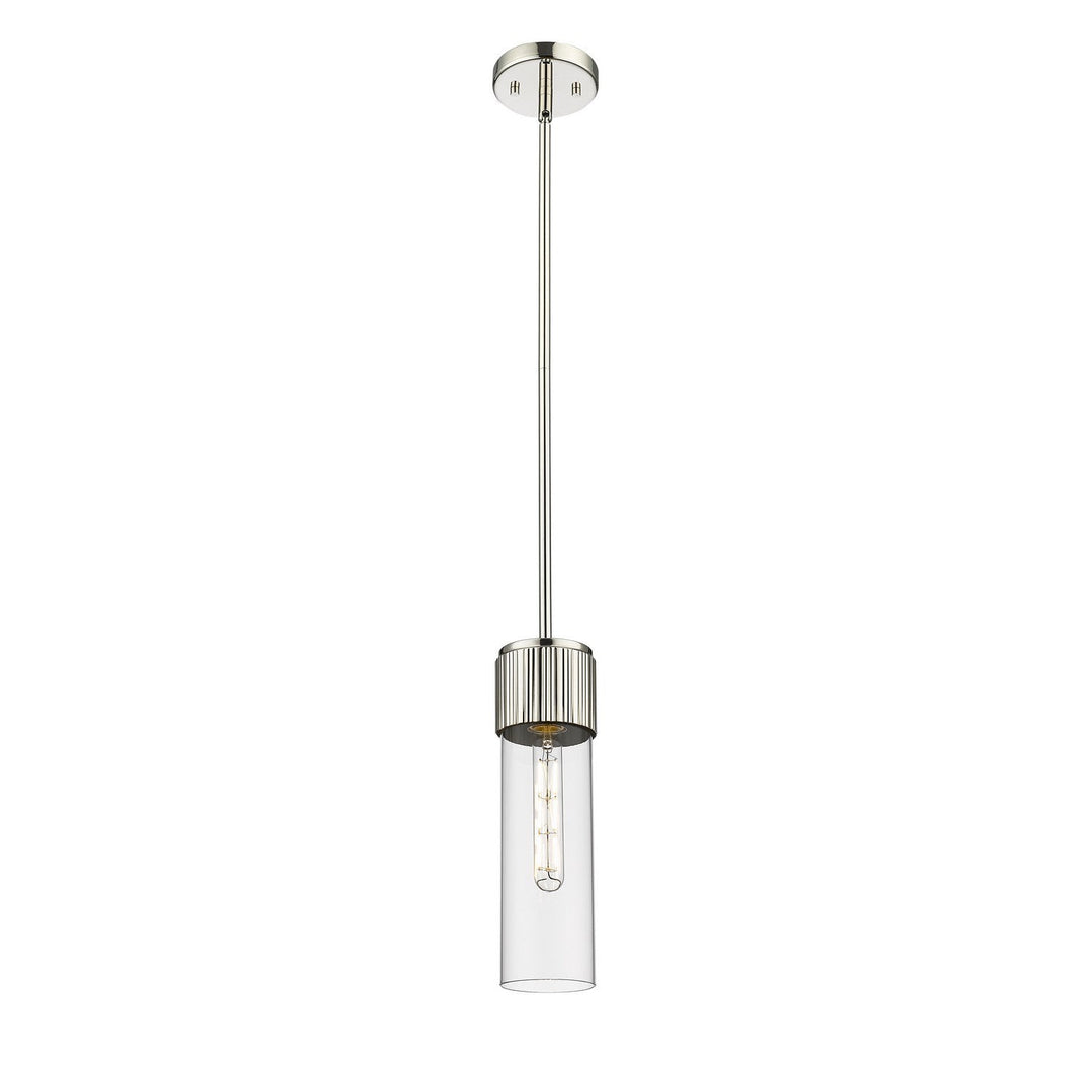 Innovations Downtown Urban 428-1S-PN-G428-12CL Pendant Light - Polished Nickel