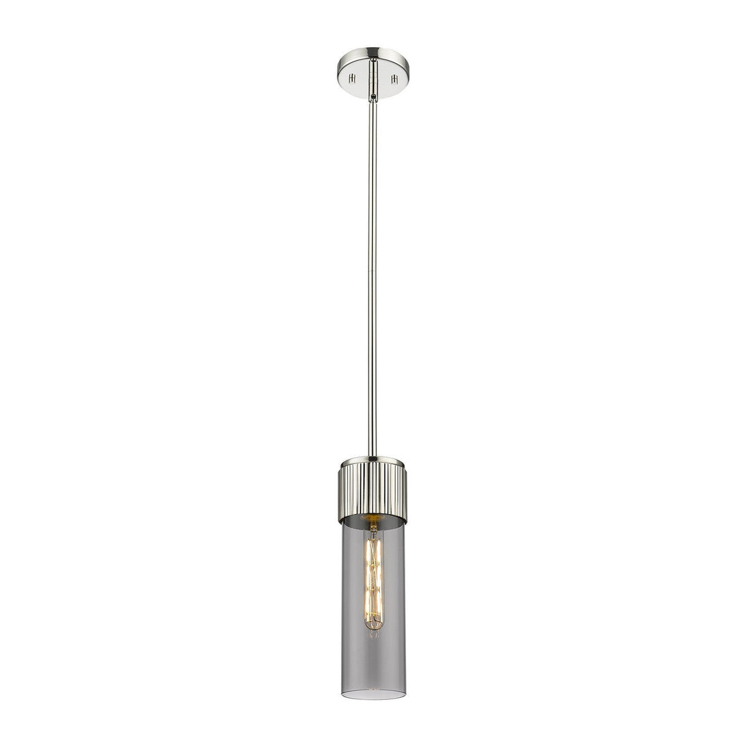 Innovations Downtown Urban 428-1S-PN-G428-12SM Pendant Light - Polished Nickel
