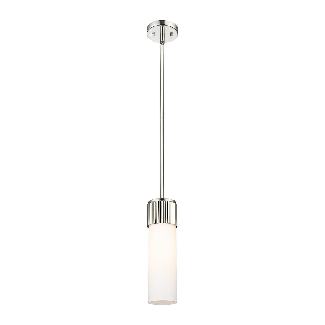 Innovations Downtown Urban 428-1S-PN-G428-12WH Pendant Light - Polished Nickel