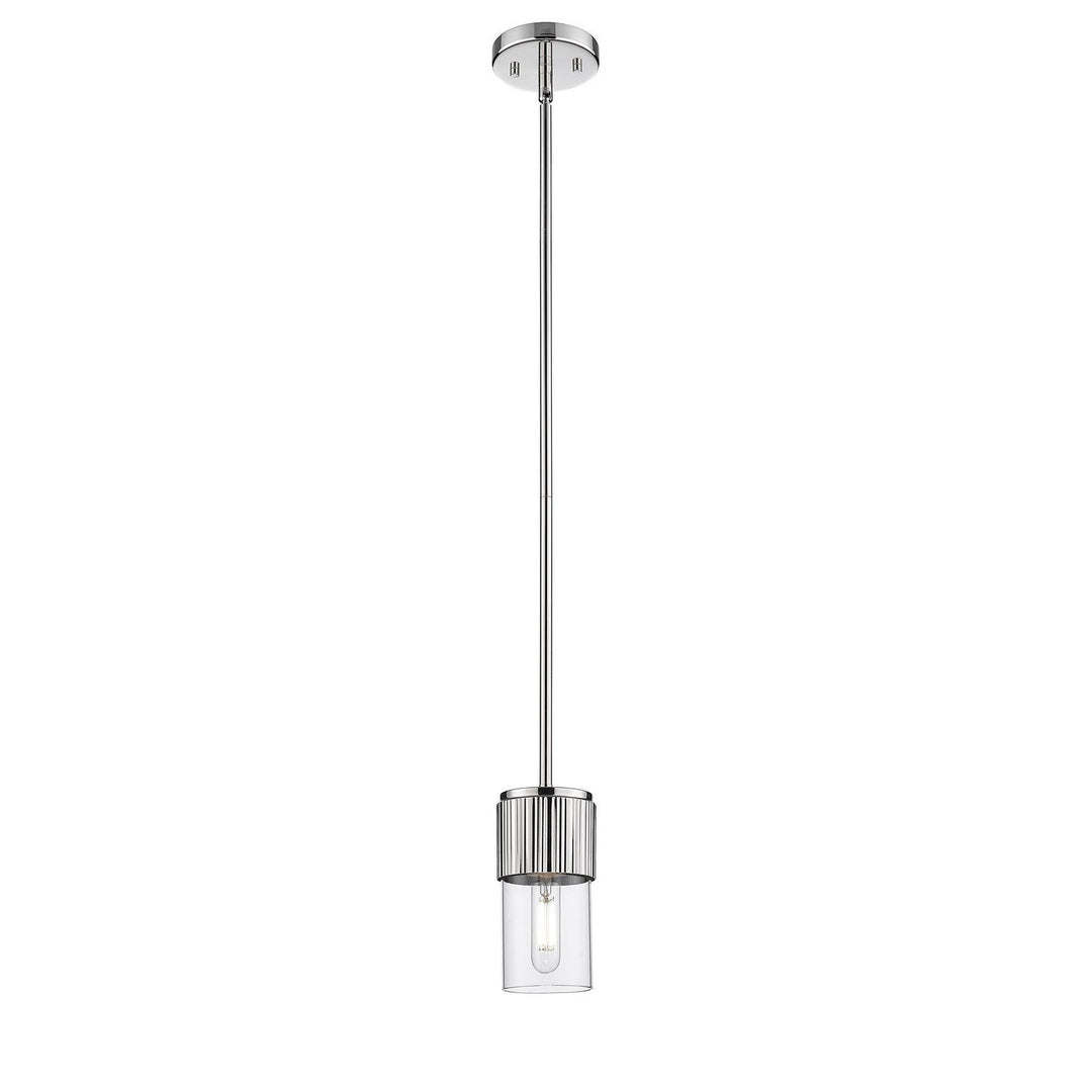 Innovations Downtown Urban 428-1S-PN-G428-7CL Pendant Light - Polished Nickel