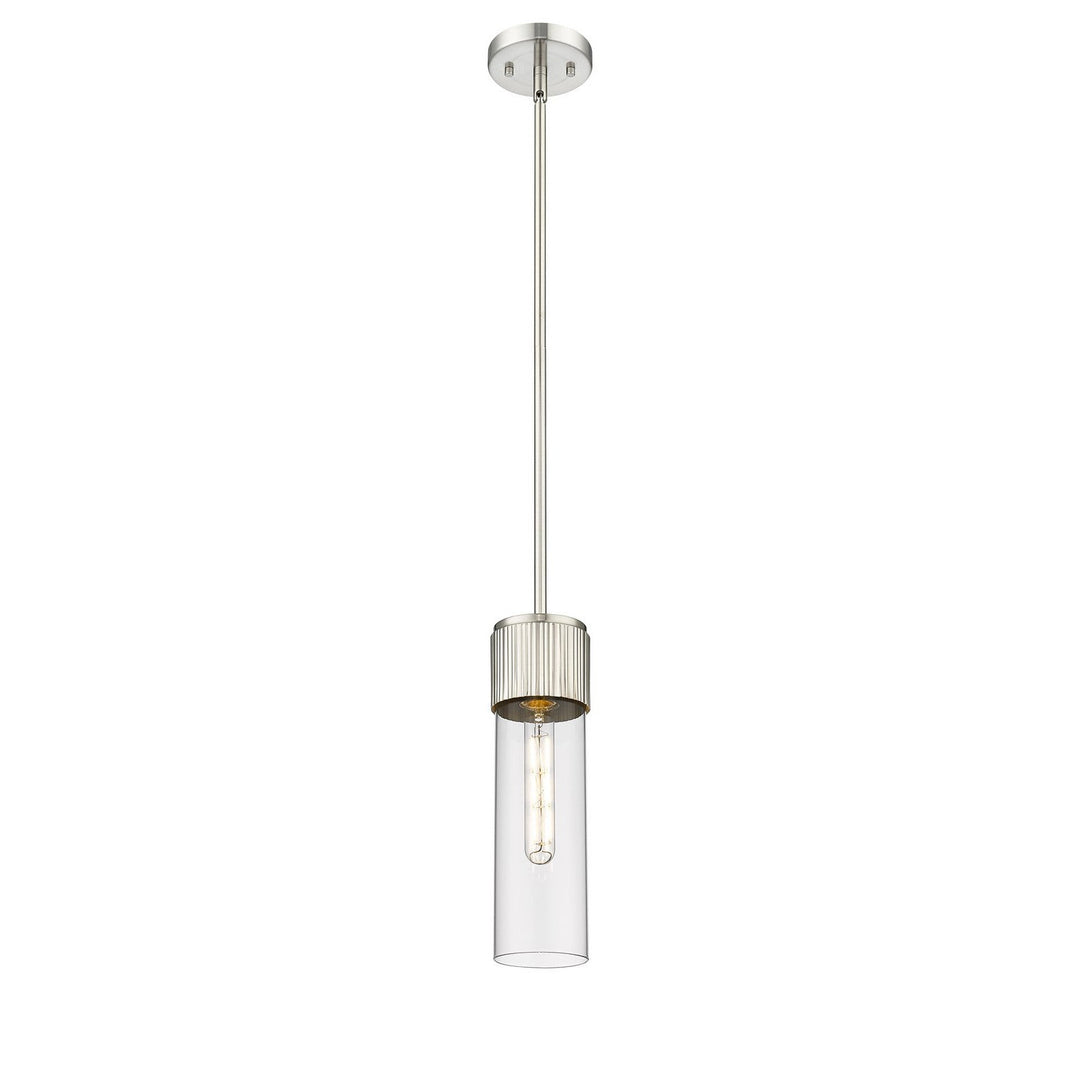 Innovations Downtown Urban 428-1S-SN-G428-12CL Pendant Light - Satin Nickel