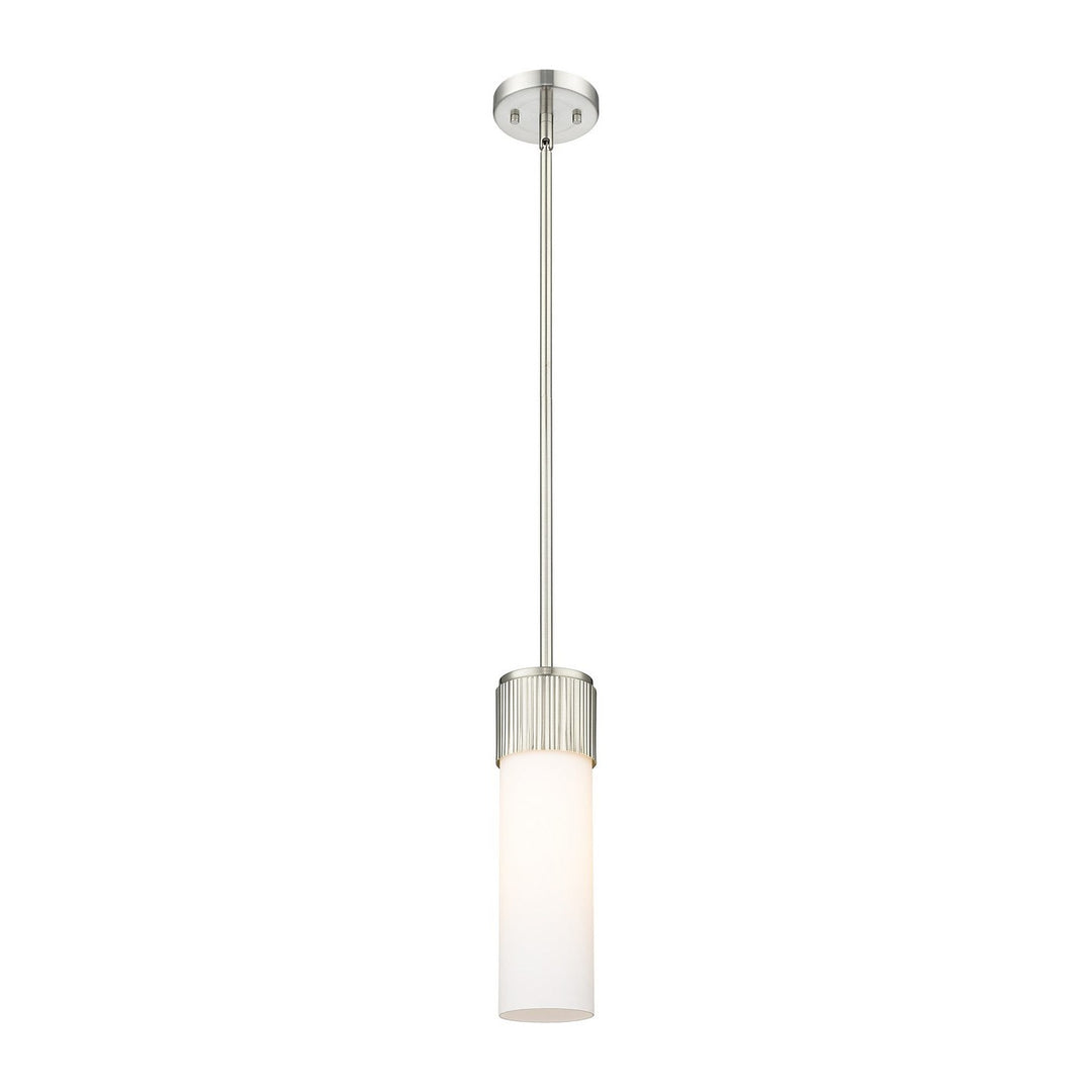 Innovations Downtown Urban 428-1S-SN-G428-12WH Pendant Light - Satin Nickel