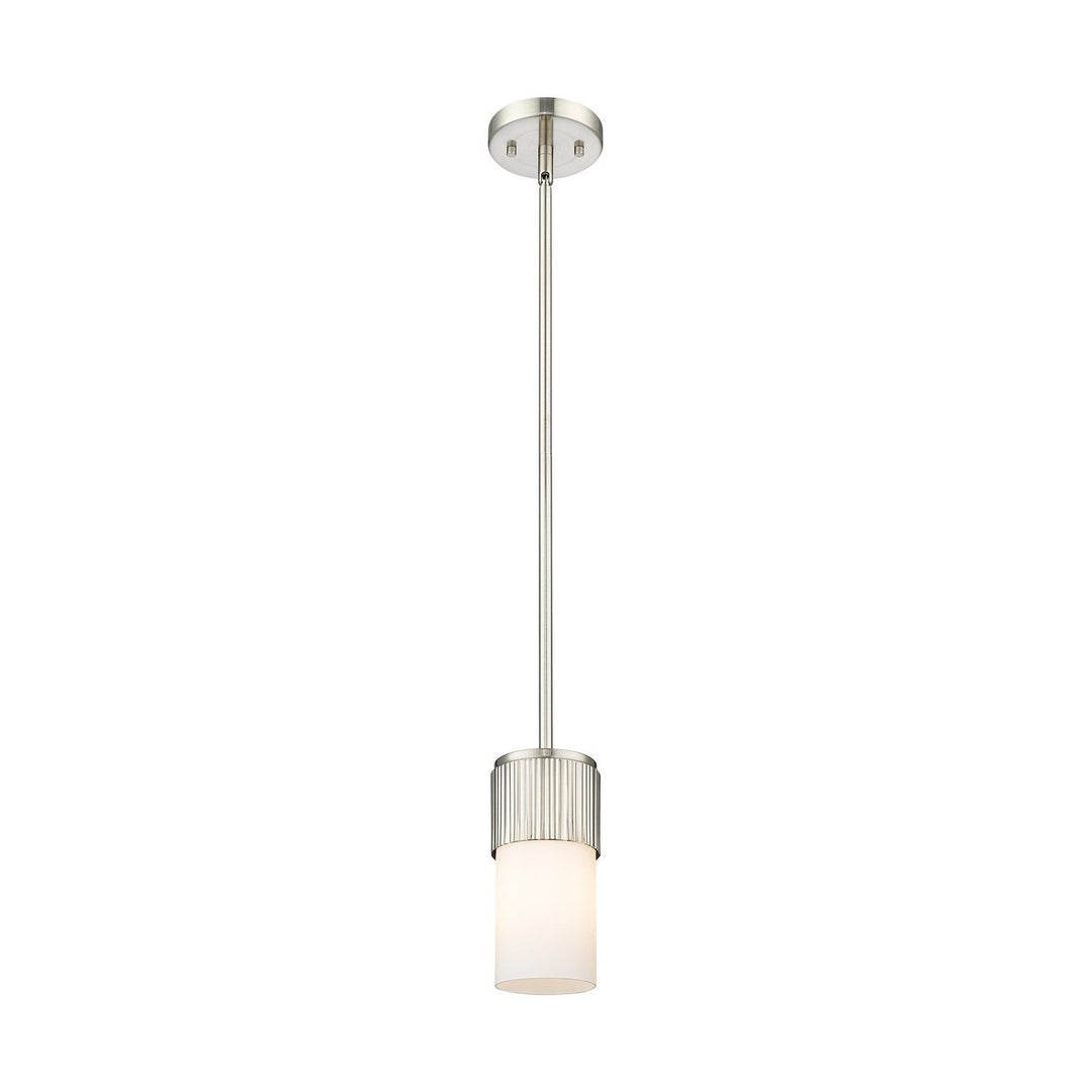 Innovations Downtown Urban 428-1S-SN-G428-7WH Pendant Light - Satin Nickel