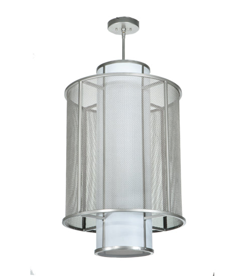 Meyda Tiffany Cilindro 133461 Pendant Light - Nickel