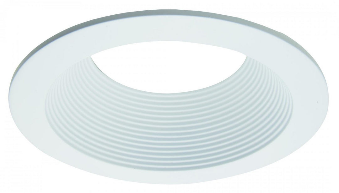 Elco Lighting ELL4819W  Die-Cast Deep Round Baffle Trim Recessed Light White