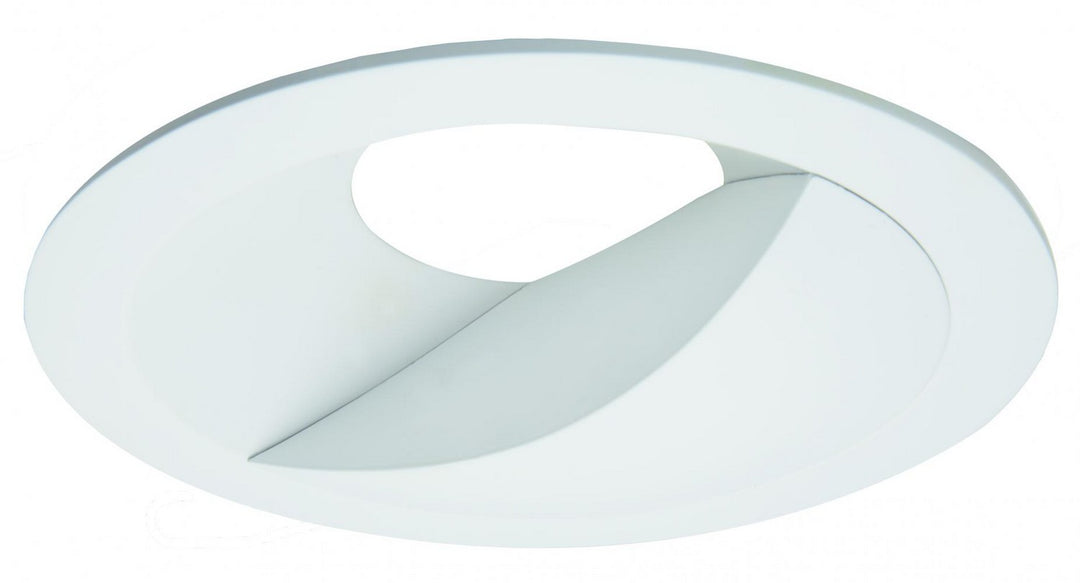 Elco Lighting ELL6815W  Die-Cast Round Wall Wash Trim Recessed Light White