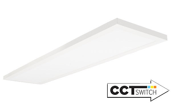 Elco Lighting ELSP1248CT3W  12"X48" Sky Panel With 3-Cct Switch Utility Light White