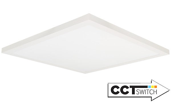 Elco Lighting ELSP2424CT3W  24"X24" Sky Panel With 3-Cct Switch Utility Light White