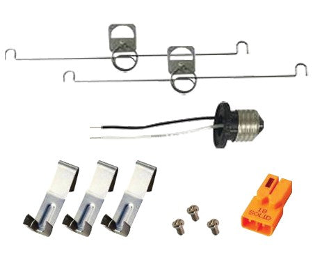 Elco Lighting ELSPMNT468  Sky Panels Mounting Bracket Decor Pewter, Nickel, Silver