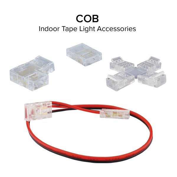 Elco Lighting EPSD28XCB10  Indoor Continuos Cob Tape Light Accessories Decor Clear