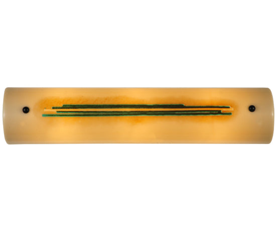 Meyda Tiffany Metro Fusion 133485 Bath Vanity Light 24 in. wide - Rust