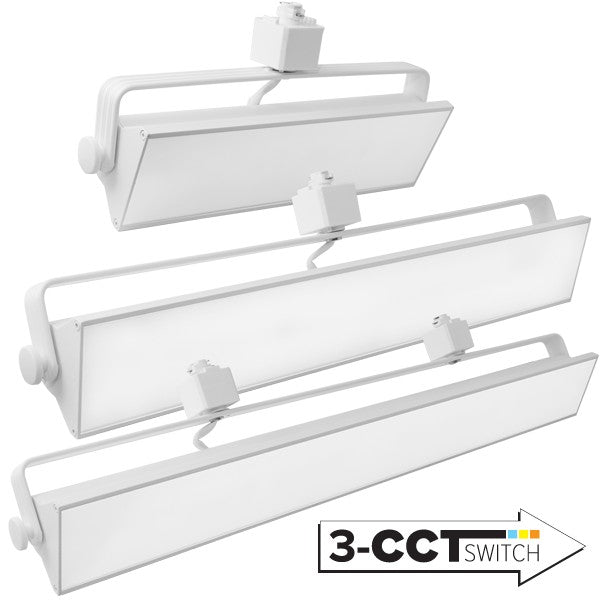 Elco Lighting ETW42CT3B  Led Pipe Wall Wash Track Fixture Track Light Black