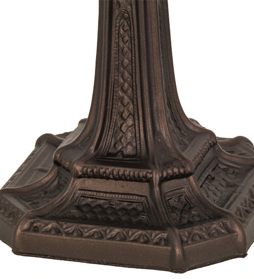 Meyda Tiffany Lighting 13350 Gothic Table Base Hardware Utility Light Bronze / Dark