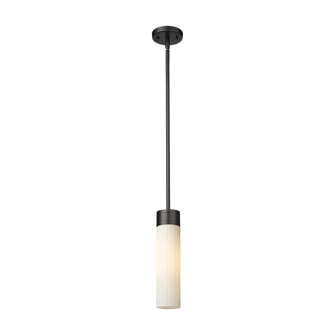 Innovations Downtown Urban 429-1S-BK-G429-11WH Pendant Light - Matte Black