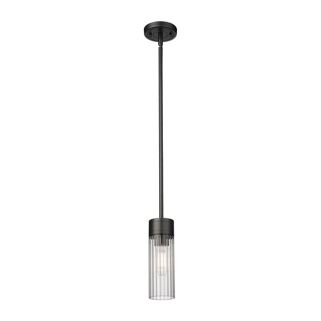Innovations Downtown Urban 429-1S-BK-G429-8CL Pendant Light - Matte Black
