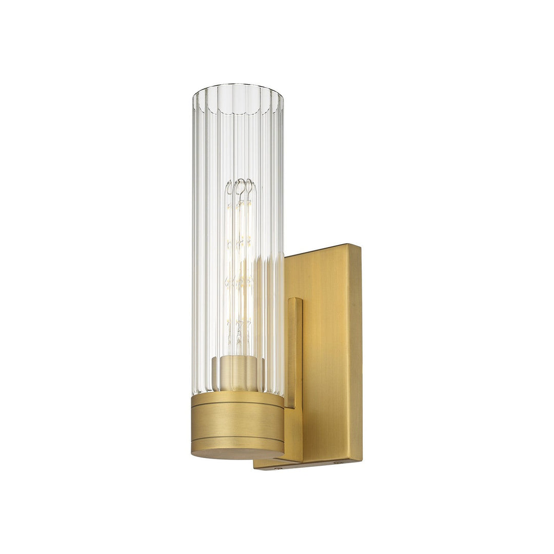 Innovations Downtown Urban 429-1W-BB-G429-11CL Wall Sconce Light - Brushed Brass