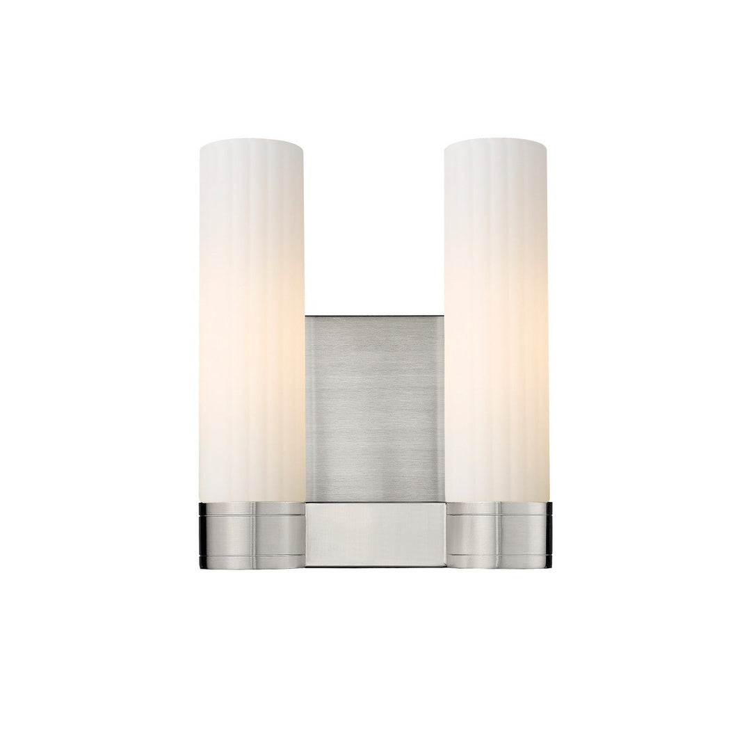 Innovations Downtown Urban 429-2W-SN-G429-11WH Bath Vanity Light 11 in. wide - Satin Nickel