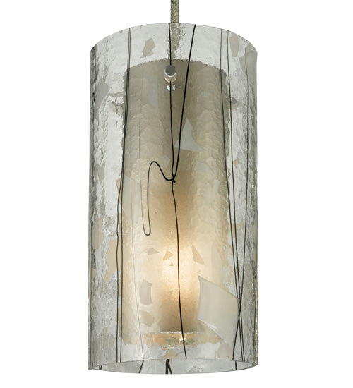 Meyda Tiffany Cilindro 133572 Pendant Light - Nickel
