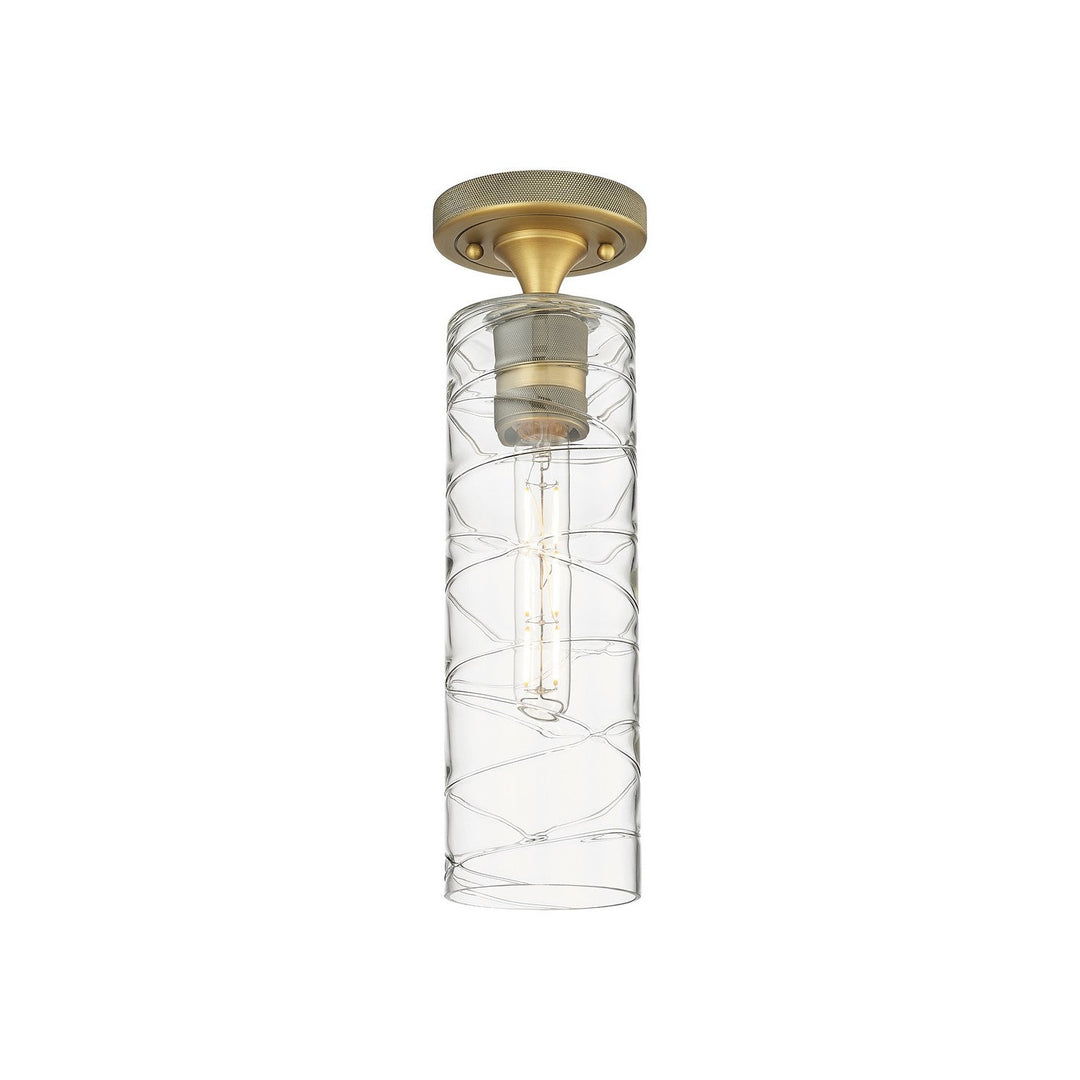 Innovations Downtown Urban 434-1F-BB-G434-12DE Ceiling Light - Brushed Brass