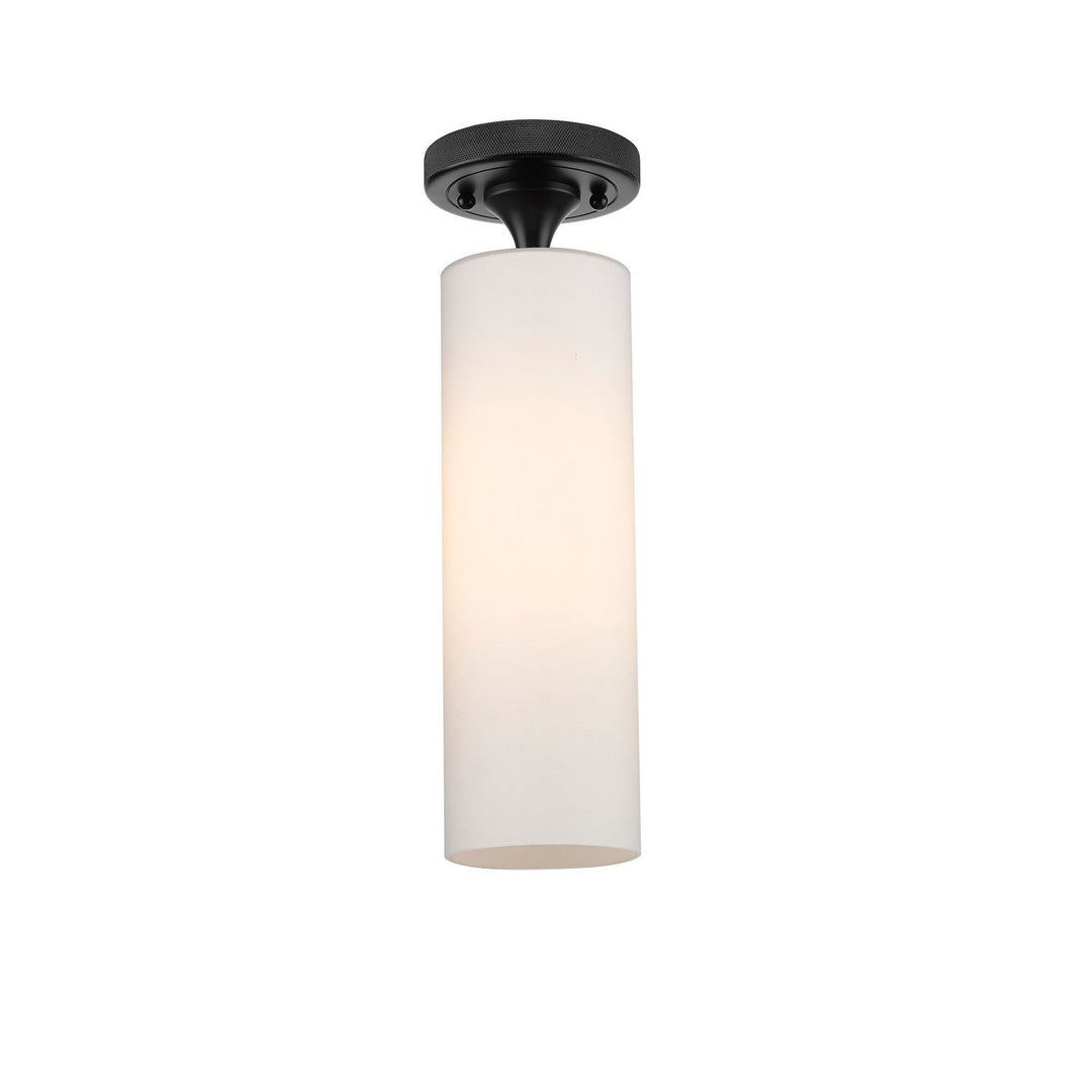 Innovations Downtown Urban 434-1F-BK-G434-12WH Ceiling Light - Matte Black