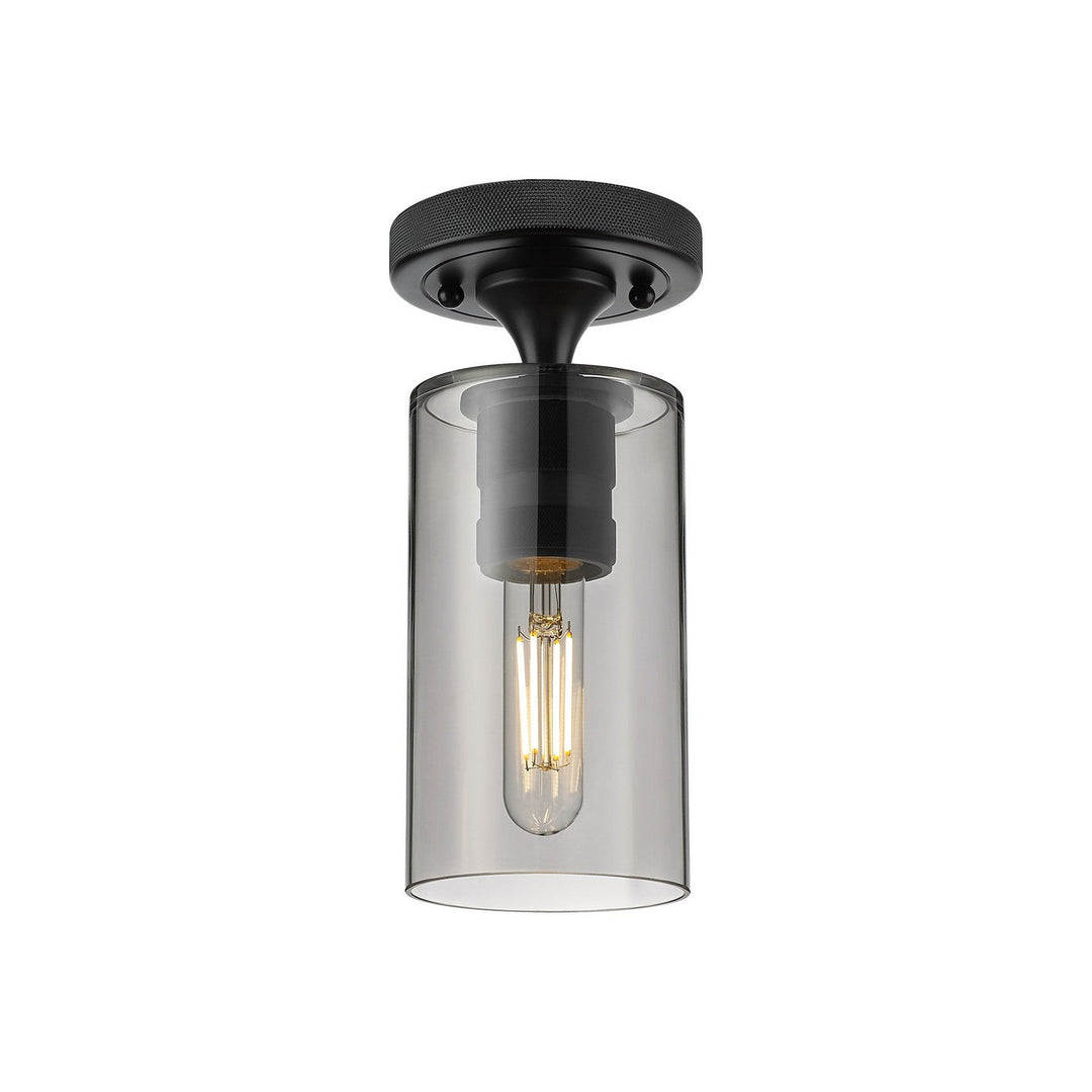 Innovations Downtown Urban 434-1F-BK-G434-7SM Ceiling Light - Matte Black