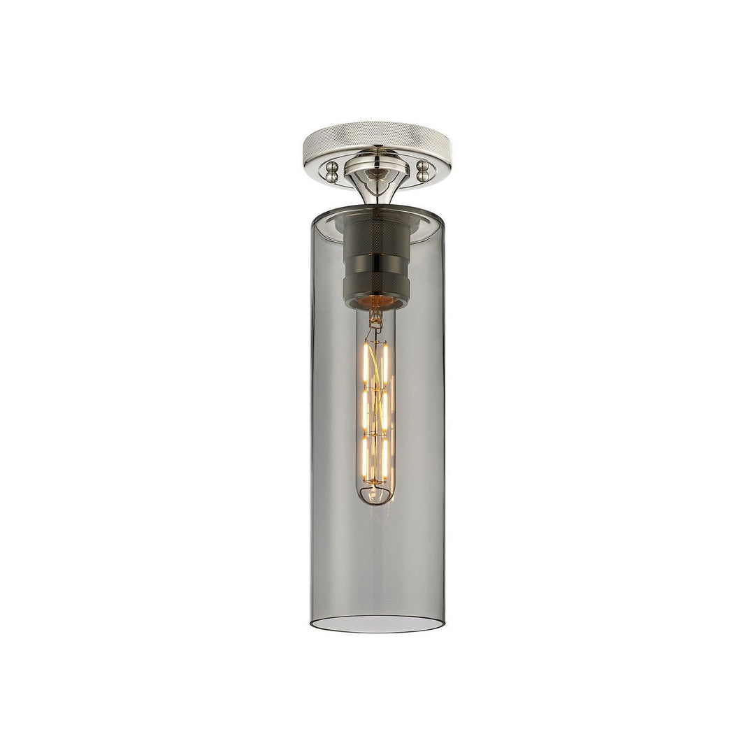 Innovations Downtown Urban 434-1F-PN-G434-12SM Ceiling Light - Polished Nickel