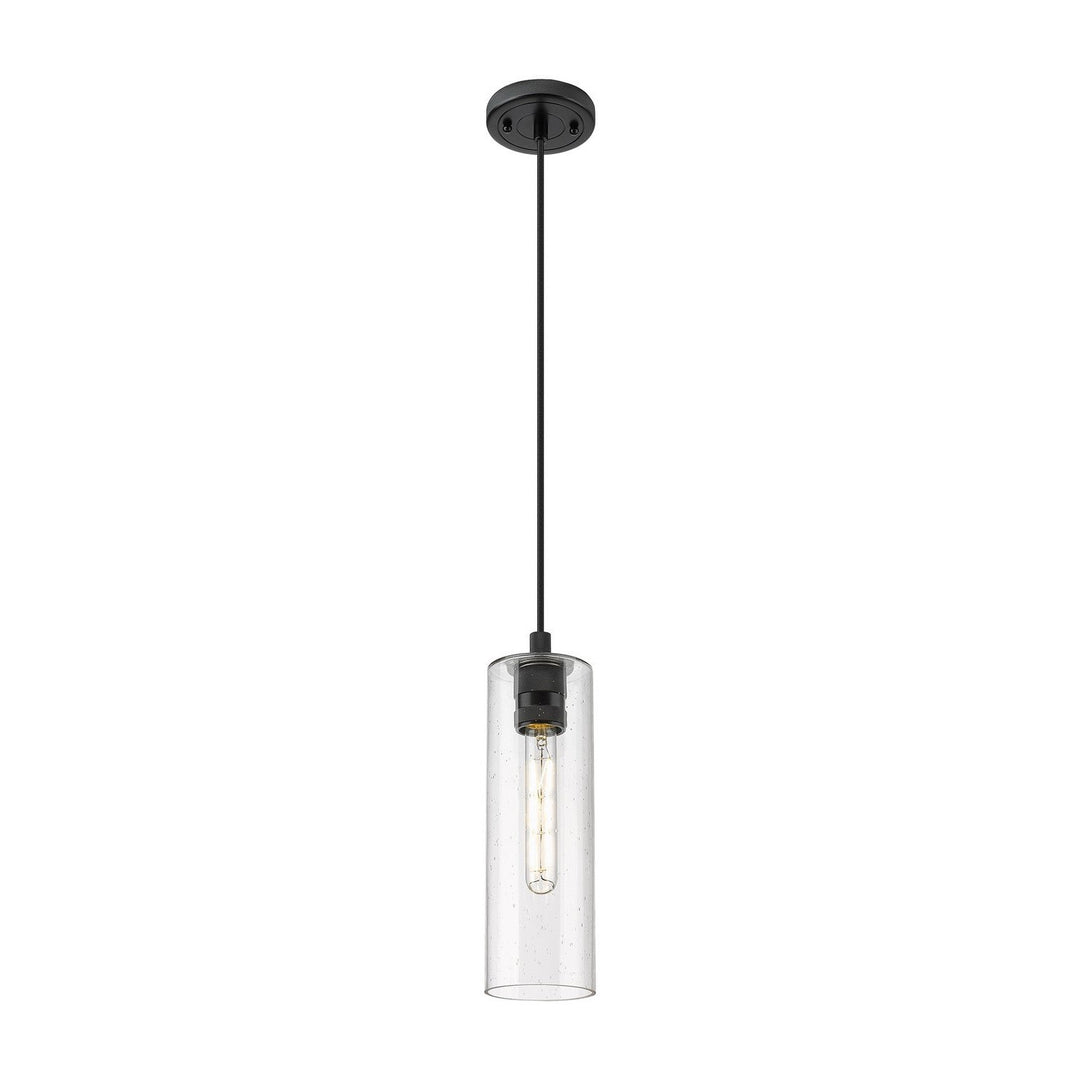 Innovations Downtown Urban 434-1P-BK-G434-12SDY Pendant Light - Matte Black