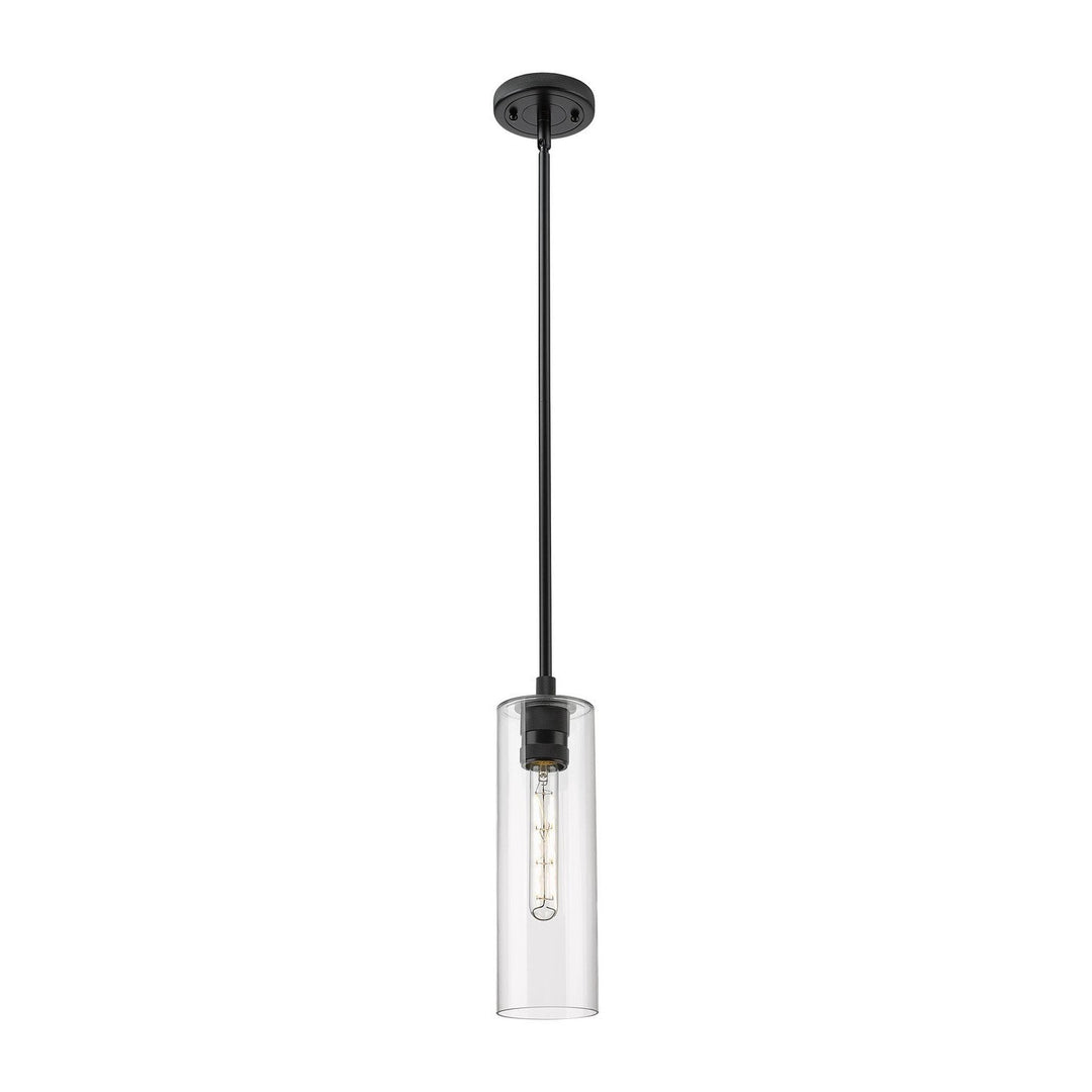 Innovations Downtown Urban 434-1S-BK-G434-12CL Pendant Light - Matte Black