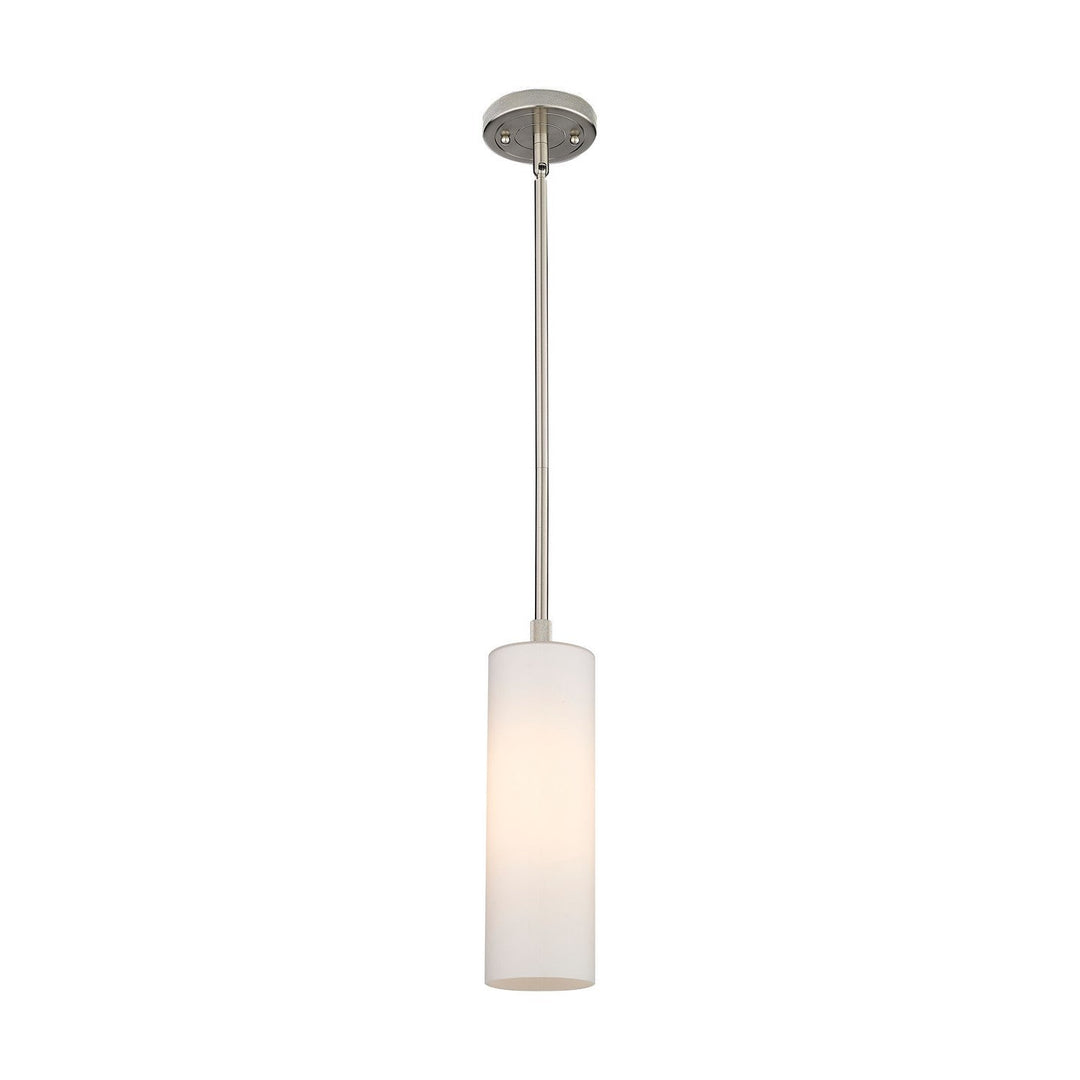 Innovations Downtown Urban 434-1S-SN-G434-12WH Pendant Light - Satin Nickel
