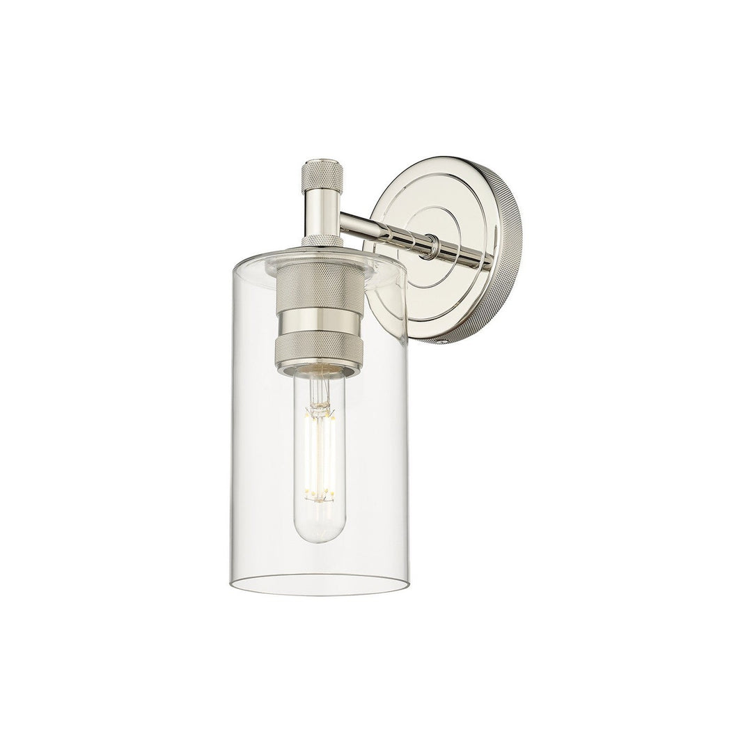 Innovations Downtown Urban 434-1W-PN-G434-7CL Wall Sconce Light - Polished Nickel