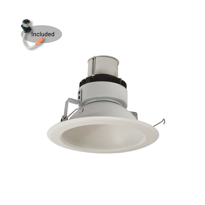 Nora Lighting NRMC2-61L0930FMPW Modern  Recessed Light Matte Powder White