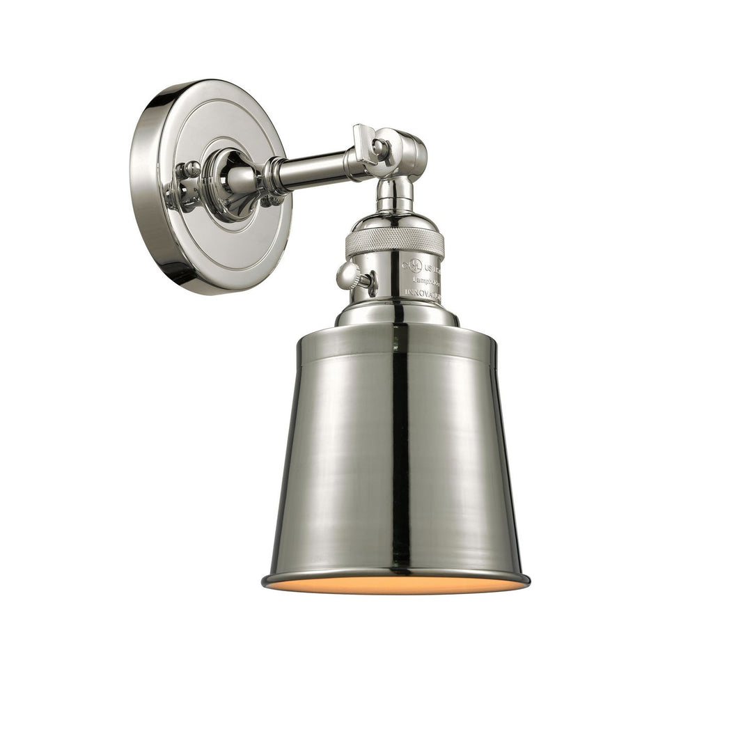 Innovations Franklin Restoration 203SW-PN-M9-LED Wall Sconce Light - Polished Nickel