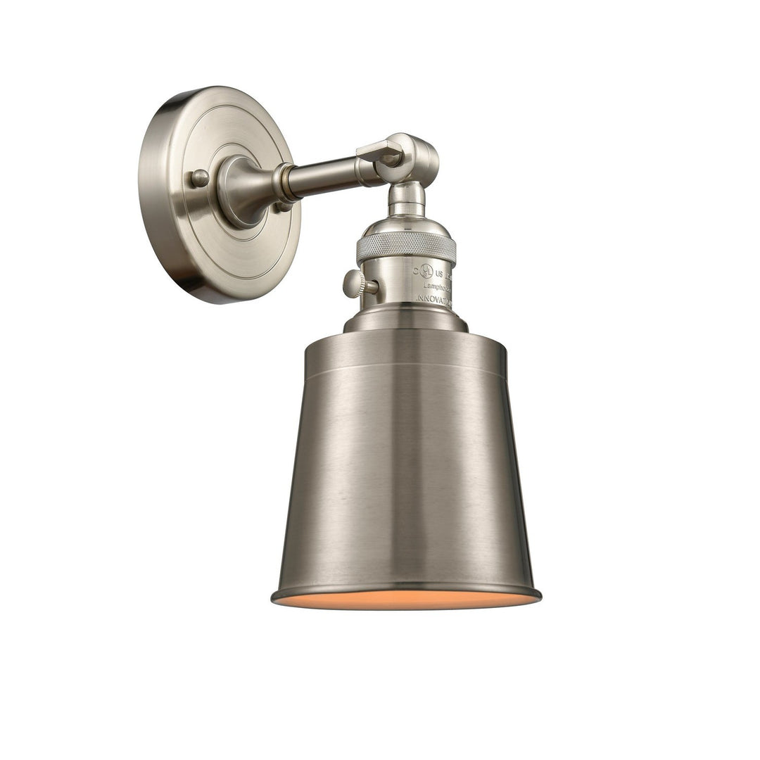 Innovations Franklin Restoration 203SW-SN-M9-SN-LED Wall Sconce Light - Brushed Satin Nickel