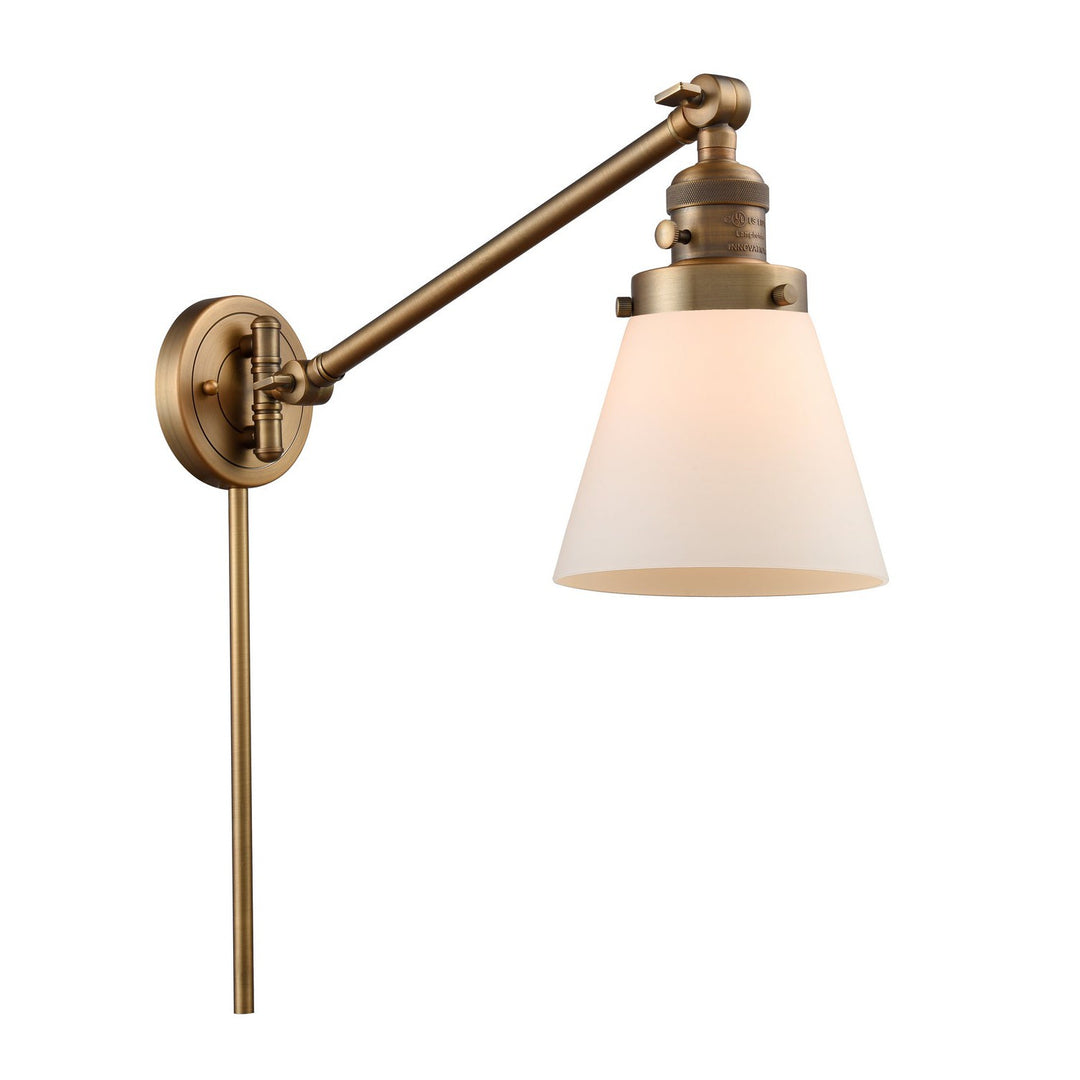Innovations Lighting 237-BB-G61-LED  Franklin Restoration Lamp Brushed Brass