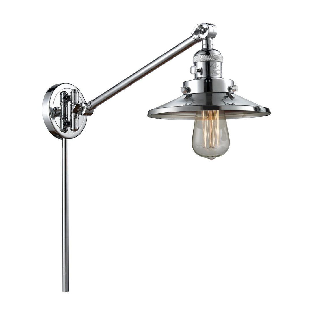 Innovations Lighting 237-PC-M7-PC-LED  Franklin Restoration Lamp Polished Chrome